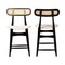 Baxton Studio Tarana Mid-Century Modern Cream Fabric and Black Finished Wood 2-Piece Counter Stool Set, PR 235-2PC-13309-ZORO - alternate 7